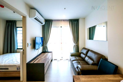 คอนโดให้เช่า : ให้เช่าคอนโด ริทึ่ม อโศก 2 อาคาร 1 ชั้น 14 1 ห้องนอน ขนาด 29.00 ตรม ใกล้ ฟอร์จูน ทาวน์