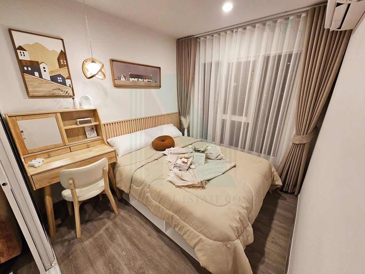 รูป 🚩 ให้เช่าคอนโด รีเจ้นท์ โฮม บางนา อาคาร D ชั้น 24 1 ห้องนอน ขนาด 28 ตรม ใกล้ BTS บางนา - รูปที่ 2/8