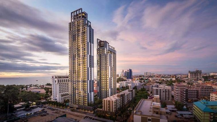 คอนโดพัทยาให้เช่า เซ็นทริค ซี ชั้นสูง วิวทะเล พร้อมเข้าอยู่