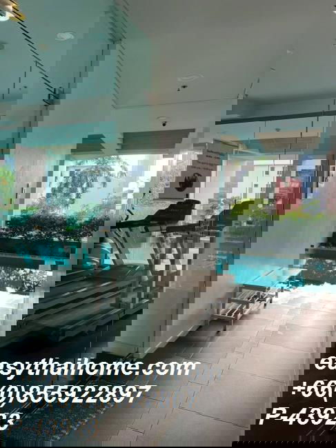 รูป P-43923 สุขสบายใจกลางเมือง! ไซมิส สุรวงศ์ 1 นอน วิวเมือง ใกล้ MRT สามย่าน 20,000 Line Id @easythaihome 085-592-2897 - รูปที่ 11/13