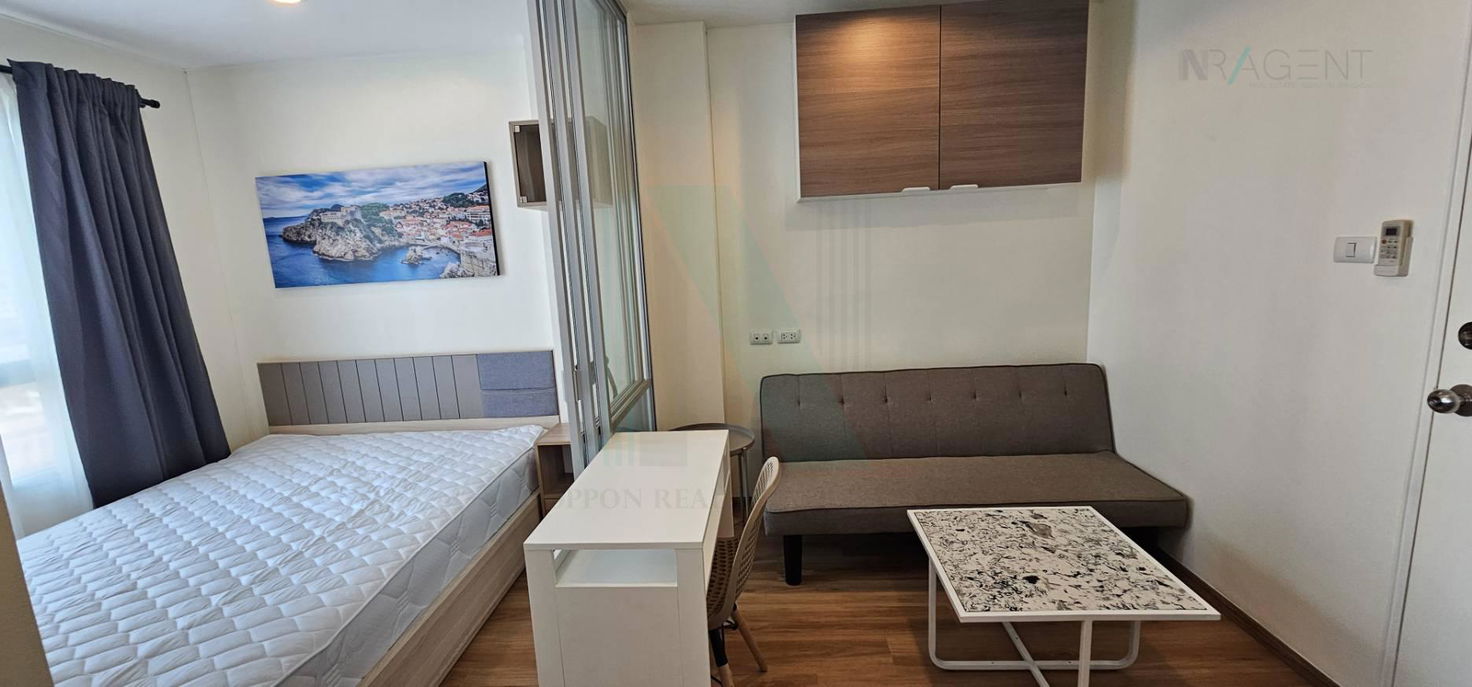 รูป ให้เช่าคอนโด ลุมพินี วิลล์ อ่อนนุช 46 อาคาร C1 ชั้น 8 1 ห้องนอน ขนาด 23 ตรม ใกล้ Seacon Square - รูปที่ 5/8