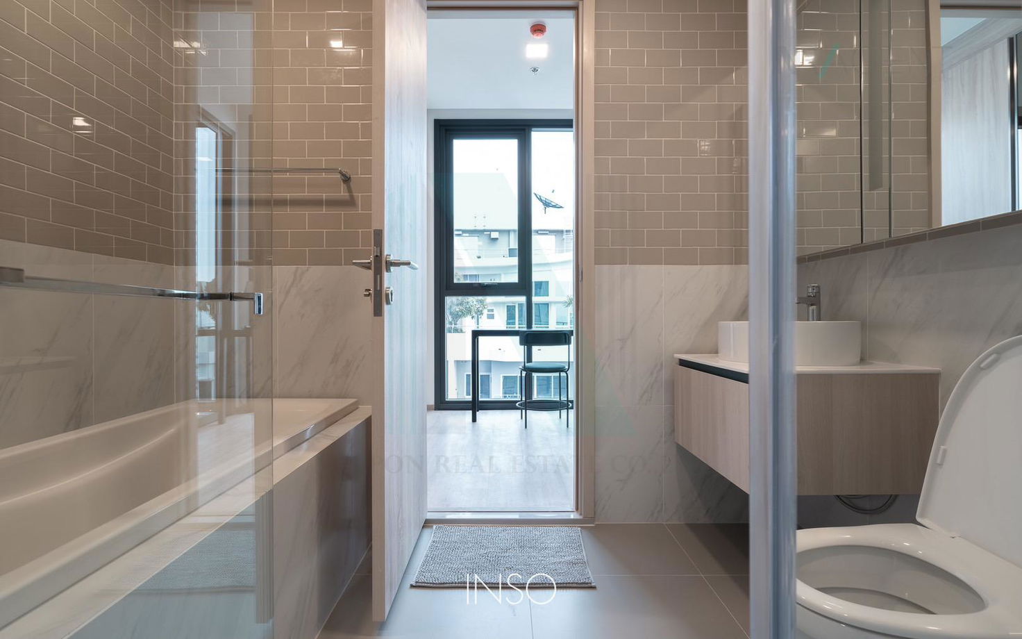 รูป ให้เช่าคอนโด เอ็กซ์ที พญาไท อาคาร A ชั้น 32 2 ห้องนอน ขนาด 85.00 ตรม ใกล้ BTS พญาไท - รูปที่ 7/8