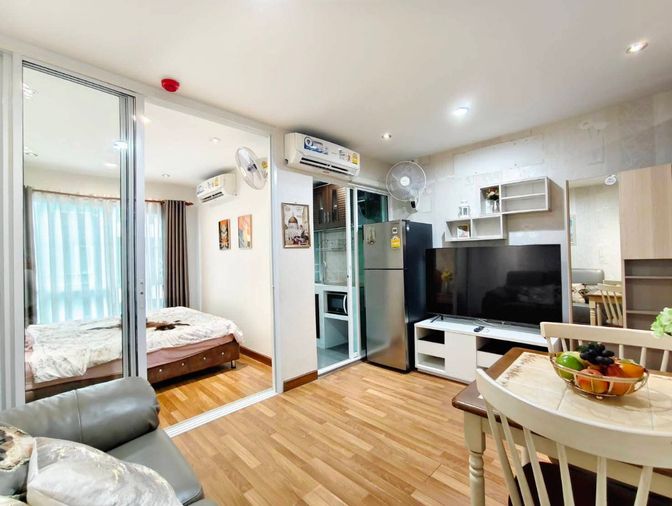 💮ให้เช่าคอนโด Regent Home Sukhumvit 81 ใกล้ BTS อ่อนนุช 28 ตรม. ห้องสวย มีเครื่องซักผ้า เช่าเพียง 12500-