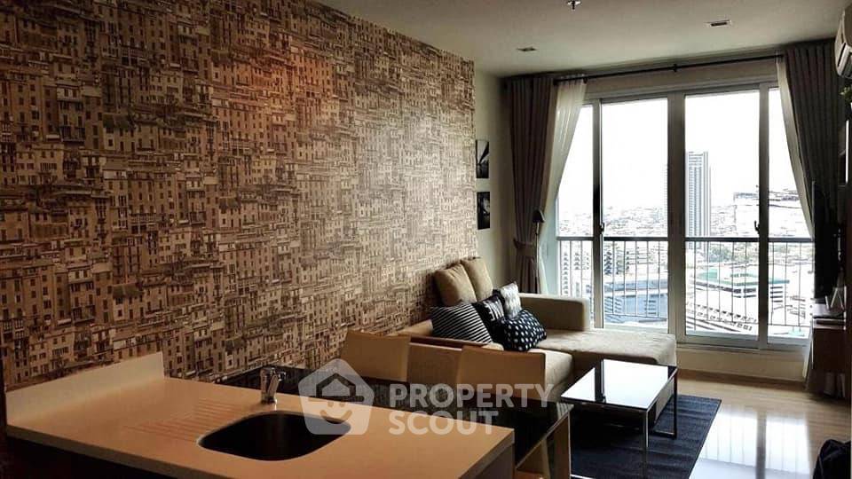 รูป คอนโด 1-ห้องนอน ที่ ริธึ่ม สาทร ใกล้ BTS สะพานตากสิน (ID 515367) - รูปที่ 1/4