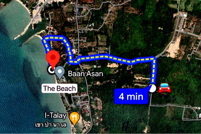 Land for sale Ko Samui Surat Thani : [920121030-206] Taling Ngam Land for Sale in the Middle of Nature