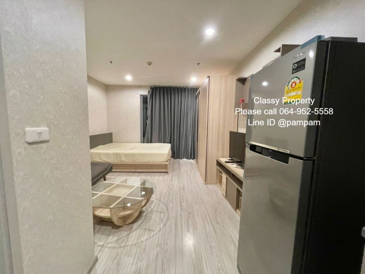 รูป ***ให้เช่าคอนโด : ไอดีโอ โมบิ บางซื่อ แกรนด์ อินเตอร์เชนจ์  ห้องสตูดิโอ เฟอร์ครบ ใกล้ MRT 3 สาย (Ideo Mobi Bangsue Grand Interchange)*** - รูปที่ 4/11