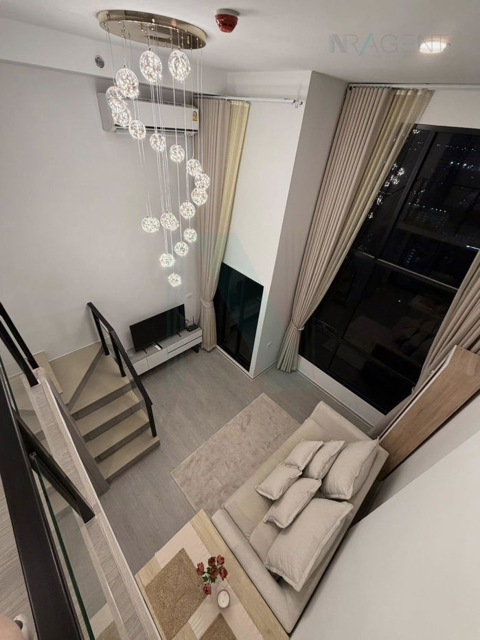 รูป 🔺 ให้เช่าคอนโด ออริจิ้น ปลั๊ก แอนด์ เพลย์ รามคำแหง ทริปเปิ้ล สเตชั่น อาคาร 1 ชั้น 20 Duplex ขนาด 39 ตรม ใกล้ Big C Extra สุขาภิบาล 3 - รูปที่ 5/8