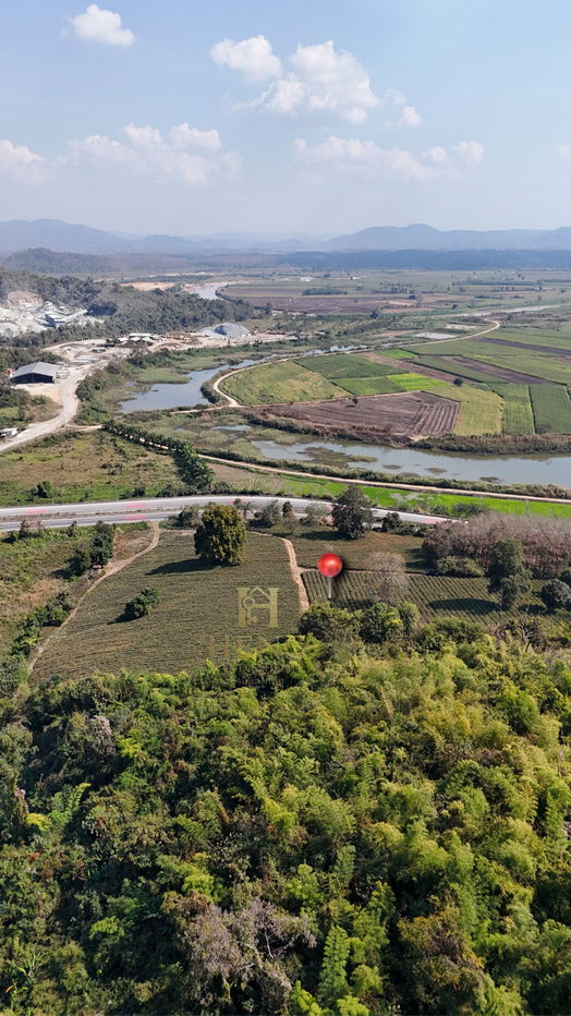 รูป ขายที่ดินเปล่า วิวภูเขา ติดถนนสาย ชร.1063 แม่จัน-เชียงแสน ทำเลศักยภาพ อ.แม่จัน เชียงราย - รูปที่ 4/9