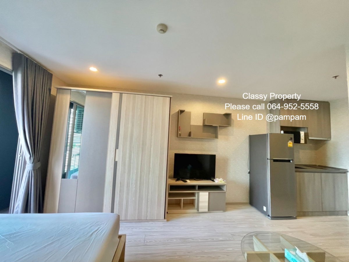 รูป ***ให้เช่าคอนโด : ไอดีโอ โมบิ บางซื่อ แกรนด์ อินเตอร์เชนจ์  ห้องสตูดิโอ เฟอร์ครบ ใกล้ MRT 3 สาย (Ideo Mobi Bangsue Grand Interchange)*** - รูปที่ 6/11