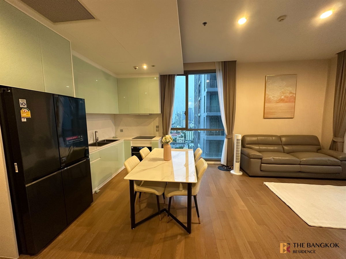 รูป Quattro by Sansiri⭐เฟอร์บิ้วอิน พร้อมเครื่องใช้ไฟฟ้า 🛋️ ใกล้ BTS ทองหล่อ - รูปที่ 5/8