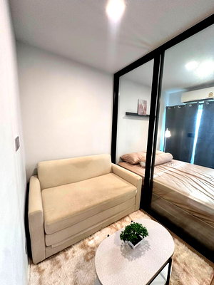 เช่าคอนโด คลองหลวง ปทุมธานี : ให้เช่าคอนโด เคฟ ทียู ตึกD 25 ตร.ม.เฟอร์ครบ มีเครื่องซักผ้า ตรงข้ามธรรมศาสตร์รังสิต (TR1259)