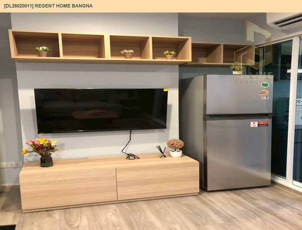 รูป DL26020011 ให้เช่าคอนโด รีเจ้นท์ โฮม บางนา (Regent home bangna) ใกล้ BTS บางนา พร้อมเข้าอยู่ โทรด่วน 0614453194 LineID @952jdxxk - รูปที่ 6/8