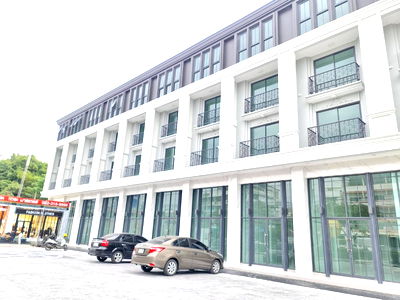 Townhouses for rent Prawet : WS6583 🏢 Luxury Commercial Building for Rent | The Master @ BTS On Nut – Phatthanakan, Main Road, Near BTS, Only 60,000 THB/month