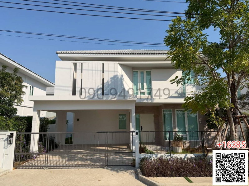 บ้านเดี่ยวให้เช่า : เช่า บ้านเดี่ยว 2 ชั้น หมู่บ้าน สีวลี บางนา-ตราด กม.13 พร้อมเข้าอยู่