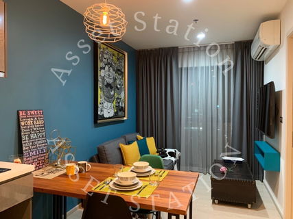 รูปภาพ 💥 Urgent! Luxury condo at a great price! Rhythm Asoke II, high floor, beautiful fully furnished unit, near MRT Rama 9 ✨🏙️