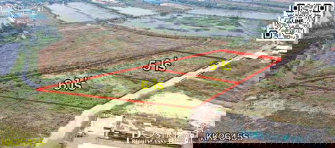 ขายที่สวย 6 ไร่ หน้ากว้าง+ราคาพิเศษสุดๆ เพียง 2.5ล้าน /ไร่ ใกล้พระราม 2 ถนนกว้างรถเทลเลอร์ เข้า-ออกได้สะดวก - KK2645S