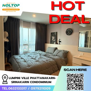 รูปภาพ #R9132 🎉 020269 Condo for Rent: Lumpini Ville Phattanakarn-Srinakarin Condominium