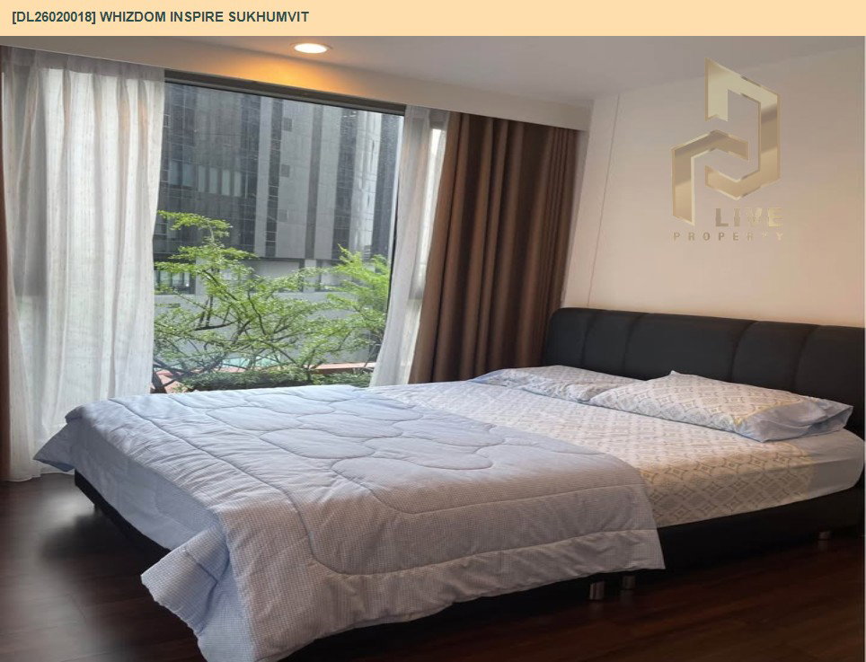 รูป DL26020018 ให้เช่าคอนโด วิสดอม อินสปาย สุขุมวิท (Whizdom Inspire Sukhumvit) ใกล้ BTS ปุณณวิถี พร้อมเข้าอยู่ โทรด่วน 0653619502 LineID @897iyzll - รูปที่ 3/9