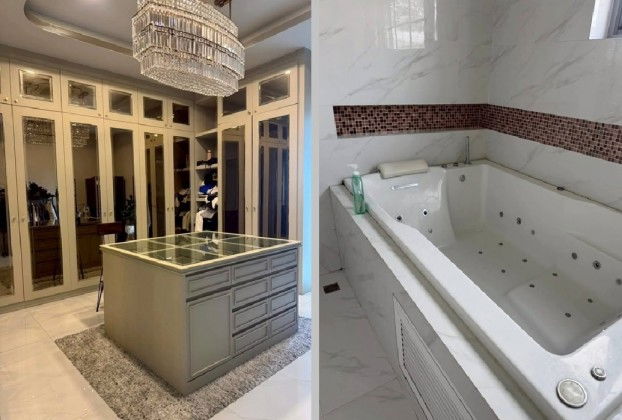 รูป ให้เช่าบ้านเดี่ยว 2 ชั้น พร้อมสระว่ายน้ำ โซนราชพฤกษ์ ฝั่งตรงข้ามเซ็นทรัลเวสวิลล์ เฟอร์นิเจอร์ครบ เลี้ยงสัตว์ได้ / อยู่อาศัย / รับชาวต่างชาติ - รูปที่ 15/15