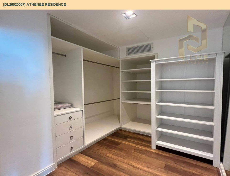 รูป DL26020007 ให้เช่าคอนโด แอทธินี เรสซิเด้นซ์ (Athenee Residence) ใกล้ BTS เพลินจิต พร้อมเข้าอยู่ โทรด่วน 0614453194 LineID @162cjixi - รูปที่ 9/10