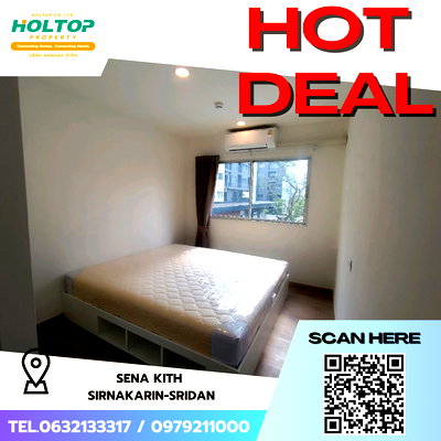 คอนโดให้เช่า : #S5610 ให้เช่า Sena Kith Srinakarin-Sridan