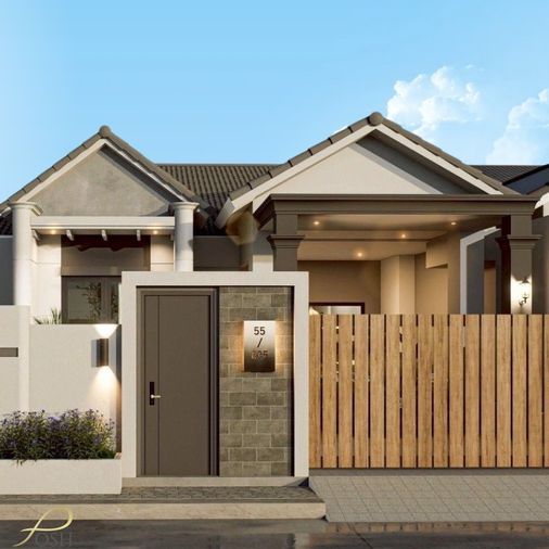 บ้านแฝดชั้นเดียวรีโนเวทใหม่ หมู่บ้านเจ้าฟ้าดาวรุ่ง ใกล้สวนหลวง โซนวิชิตภูเก็ต