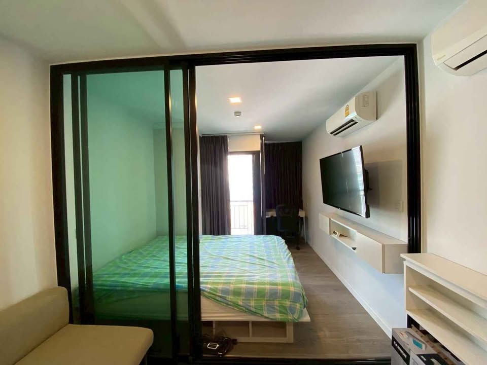 รูป ให้เช่า พอส สุขุมวิท 103 มีเฟอร์นิเจอร์+เครื่องใช้ไฟฟ้าครบ - รูปที่ 1/6