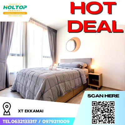 คอนโดให้เช่า : #R9128 🎉 020269  ให้เช่าคอนโด XT Ekkamai