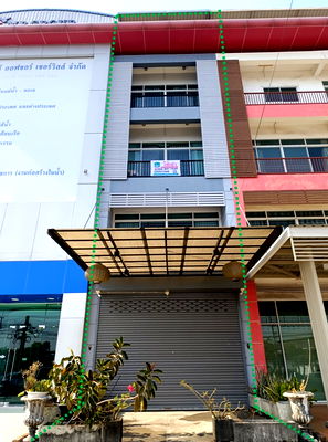 Shophouses for rent Samut Sakhon : Golden Villa Ekachai - Comercial Building 4.5 Story  For Rent, Ekachai Road Sammutsakorn