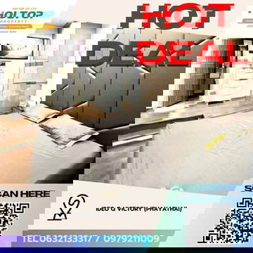 #Z4450💥 020269 🔥Condo for Rent: Ideo Q Victory (Phayathai)