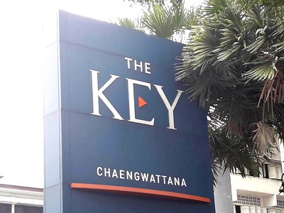 คอนโดให้เช่า : ⛩️For rent  🌠 The Key Chaengwattana 🌠JA-970