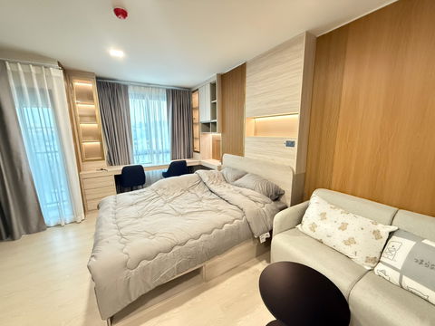 📣ให้เช่าห้องใหญ่✨“Dcondo Hype” 💎มีสะพานลอยตรงข้าม ม.กรุงเทพ และ🛒มี 7-11 หน้าคอนโด