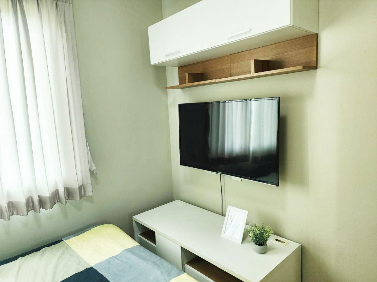 รูป ให้เช่าคอนโด 2 ห้องนอน ห้องมุม 39.78 ตร.ม. แต่งสวยครบ เฟอร์นิเจอร์และเครื่องใช้ไฟฟ้า คอนโดเพียร์ 93 รังสิต-คลอง 4 - รูปที่ 9/23