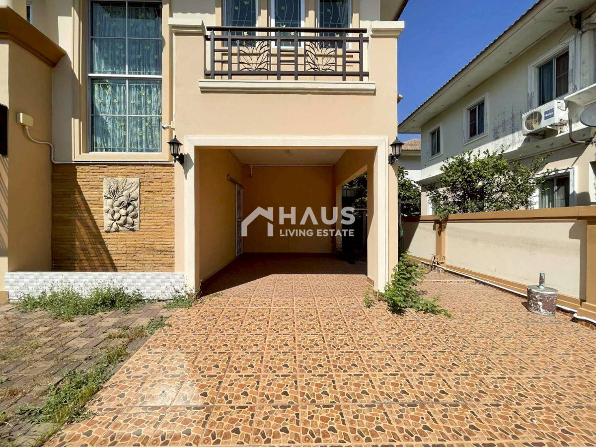 รูป 🔥 ขายบ้านเดี่ยว พฤกษา วิลเลจ 5 วงแหวน - รัตนาธิเบศร์ 🔥 / 3 ห้องนอน #HBGY024 - รูปที่ 2/16