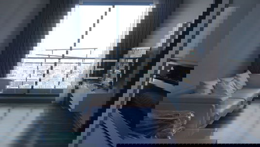 1 Bed with Bathtub Large Room City View  Fully furnished Good Location Close To MRT Thailand Cultural Centre station 220 m.  @ IVY Ampio