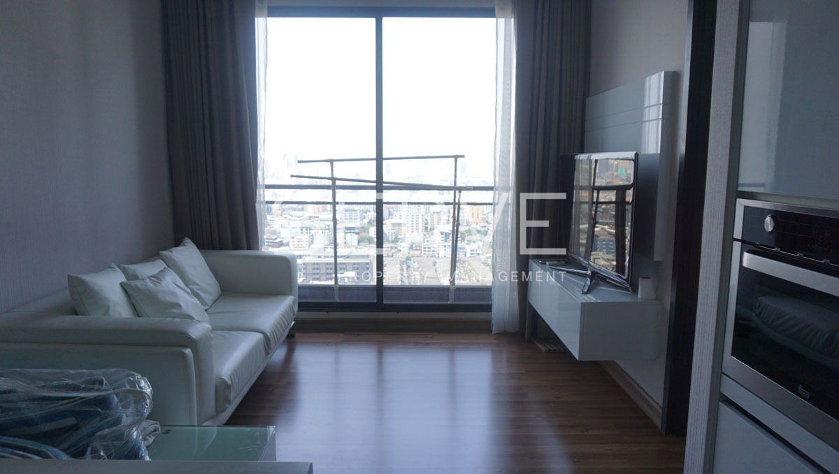 รูป 🔥 7.2 MB ห้องกว้าง 1นอน มีอ่างอาบน้ำ ชั้นสูงสุด 25+ วิวดีมาก เฟอร์จัดเต็ม คอนโดทำเลดีมาก เดินทางง่ายใกล้ MRT ศูนย์วัฒนธรรม @ IVY Ampio - รูปที่ 1/11