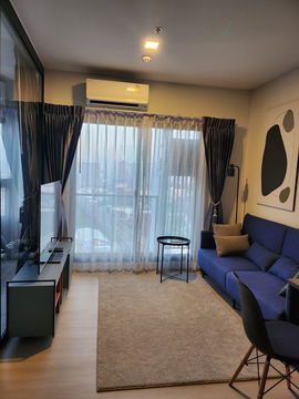 For Rent Condo THE KEY MRT PHETKASEM 48 Building 1, Floor 19,1 bed room, Room size 29 sqm
