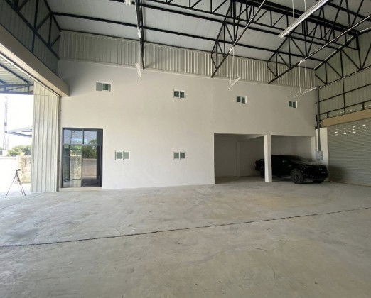 รูป ให้เช่าโกดัง พร้อมสำนักงาน ซอยนุ่มประสงค์ 2 บางกรวย-ศาลายา  ใกล้ ม.มหิดล พื้นที่โกดัง 314 ตารางเมตร ระบบไฟฟ้า 3 เฟส รถเทรลเลอร์เข้าออกได้ - รูปที่ 8/8