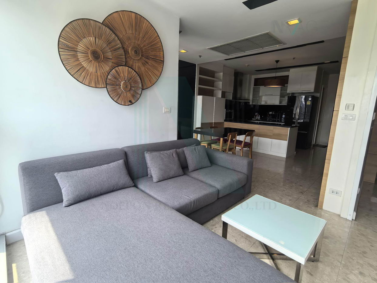 รูป ให้เช่าคอนโด ณุศาศิริ แกรนด์ สุขุมวิท 42 อาคาร B ชั้น 17 1 ห้องนอน ขนาด 80.00 ตรม ใกล้ BTS เอกมัย - รูปที่ 2/8