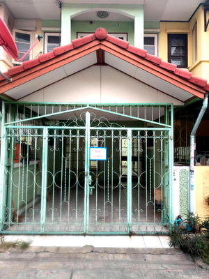 ทาวน์โฮม ถนนหทัยราษฎร์ : ขายบ้าน หมู่บ้านเมืองทรัพย์ธานี (ใกล้ซาฟารีเวิลด์) เขตคลองสามวา กทม.