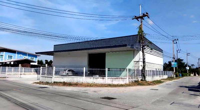 โรงงาน อมตะนคร : ขายโกดังสร้างใหม่ เส้นข้ามมอเตอร์เวย์ นาป่า-สำนักบก ชลบุรี 