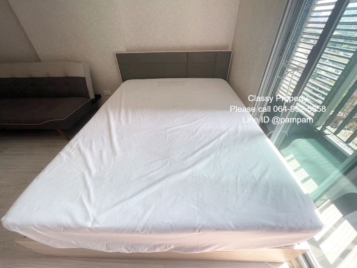 รูป ***ให้เช่าคอนโด : ไอดีโอ โมบิ บางซื่อ แกรนด์ อินเตอร์เชนจ์  ห้องสตูดิโอ เฟอร์ครบ ใกล้ MRT 3 สาย (Ideo Mobi Bangsue Grand Interchange)*** - รูปที่ 3/11