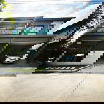 ขายบ้านเดี่ยว 2 ชั้น โครงการ  เวนิว ไอดี เวสต์เกต  นนทบุรี  หลังมุม 