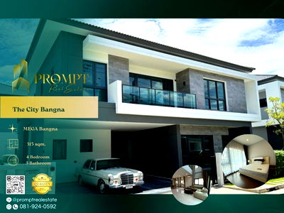 Houses for rent : ST13795 - The City Bangna (New Project) 