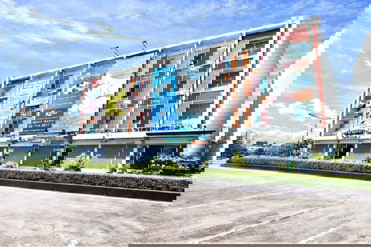 รูป ให้เช่าอาคารพาณิชย์ วิซีโอ รามคำแหง (VIZIO Ramkhamhaeng) 	 ถ.ราษฎร์พัฒนา สะพานสูง - รูปที่ 1/10