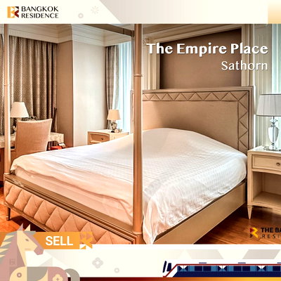 Condos for sale : 🚀 Prime Sathorn Residence with Spacious Living  The Empire Place  near Bts Chong Nonsi