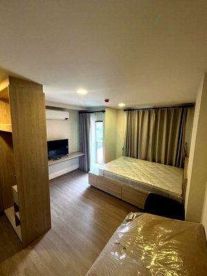 Condos for rent Ratwinit Bangkaeo School  : For Rent Condo THE MUVE BANGNA Building A, Floor 7,Studio, Room size 24.00 sqm
