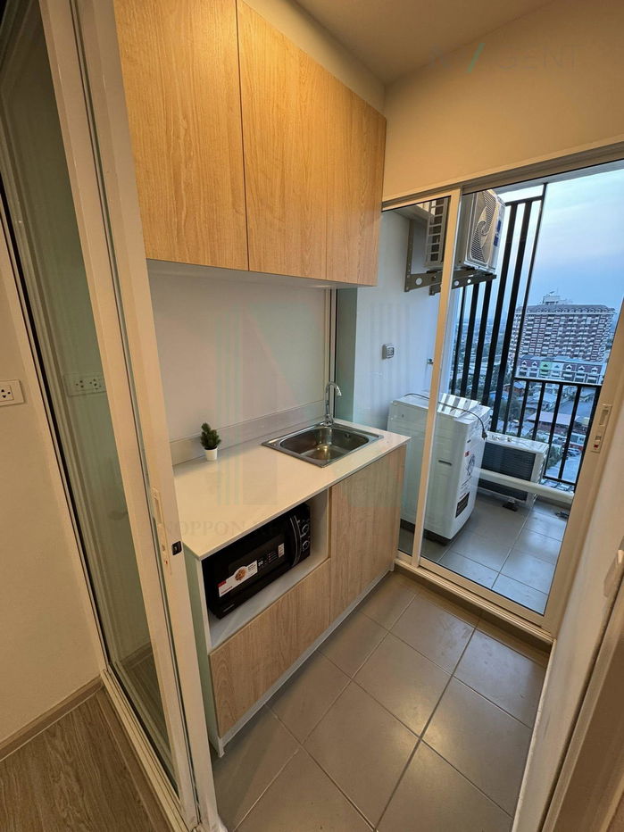 รูป 🔺 ให้เช่าคอนโด รีเจ้นท์ โฮม บางนา อาคาร B ชั้น 14 1 ห้องนอน ขนาด 28 ตรม ใกล้ BTS บางนา - รูปที่ 8/8