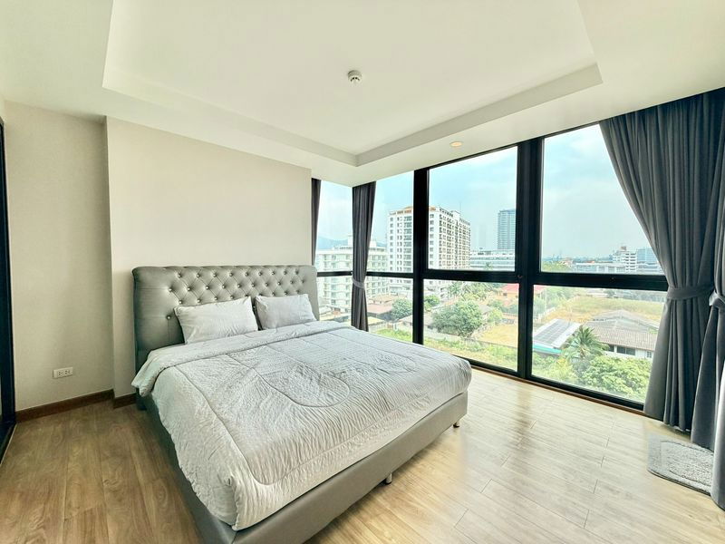 รูป ให้เช่าพลัสคอนโด ศรีราชา ห้องสวย กว้างขวาง ตกแต่งพร้อมเข้าอยู่ - รูปที่ 6/12