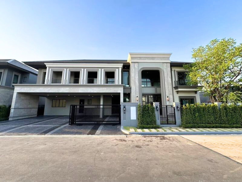 บ้านเดี่ยวให้เช่า : ปล่อยเช่าบ้าน แกรนด์บางกอก บูเลอวาร์ด – กรุงเทพกรีฑา บ้านใหม่ ตกแต่งพร้อม